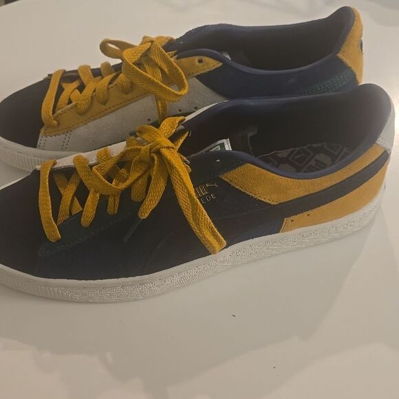 Puma Sneakers with Yellow and Blue Details - Picture 5 of 8